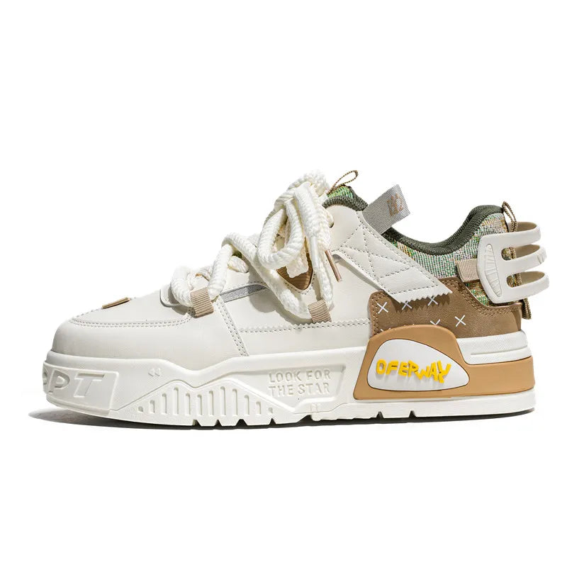 Shoes For Men Tennis Bread Hip-Hop Punk Skateboard Shoes Fashion Male Sneakers Couple Outdoor Sport Casual Shoes