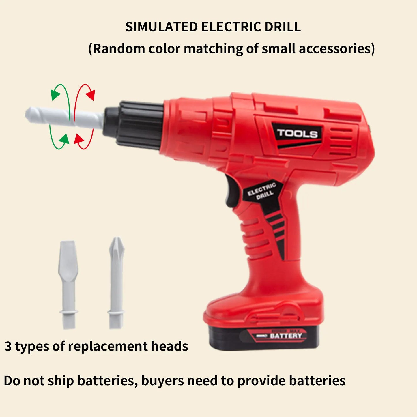Repair Tools, Children'S Toys, Boy Assembly, Twist Drill, Screw Set, Puzzle And Hands-On Disassembly And Assembly