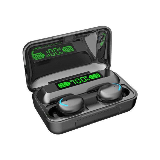 Touch Wireless Bluetooth Earphones Earbuds Power Display F9