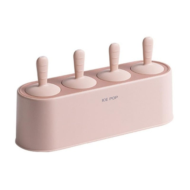 Ice Cream Mold Summer Homemade Ice Pop Making Box Ice Cream Tools