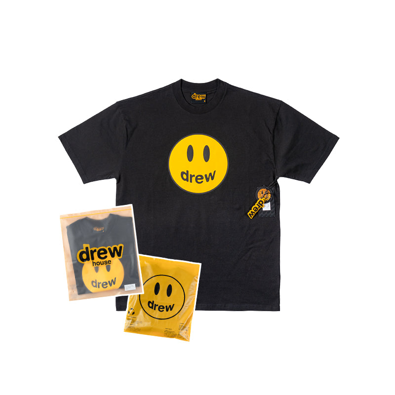 Drew House Mascot Smiley Loose Cotton Short Sleeve T Shirt