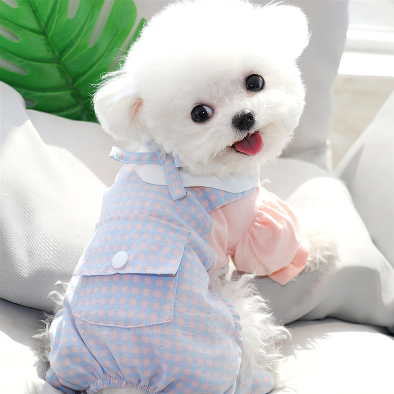 Summer Thin Dog 4 Legs Clothes Small Dog Bichon Yorkshire Schnauzer