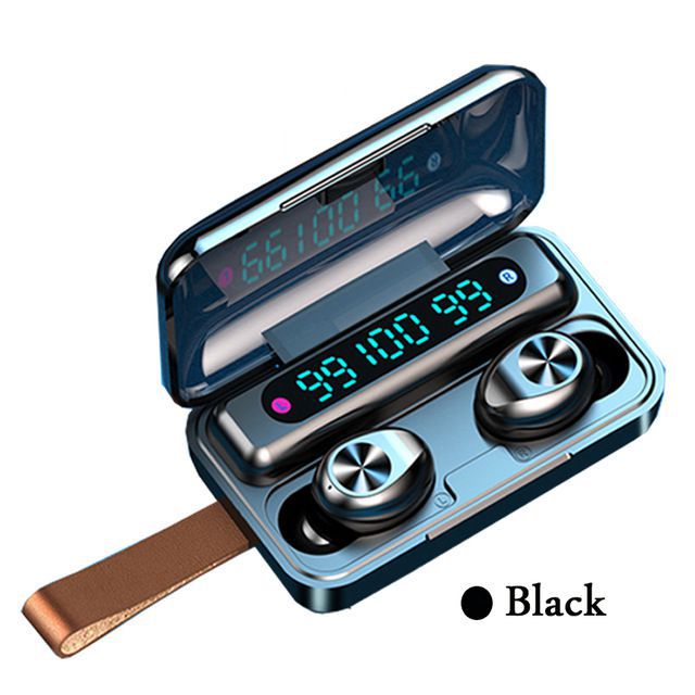Touch Wireless Bluetooth Earphones Earbuds Power Display F9