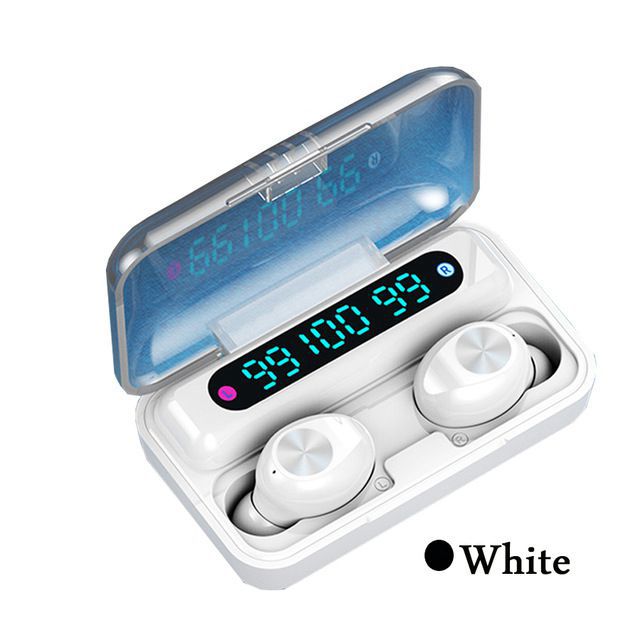 Touch Wireless Bluetooth Earphones Earbuds Power Display F9