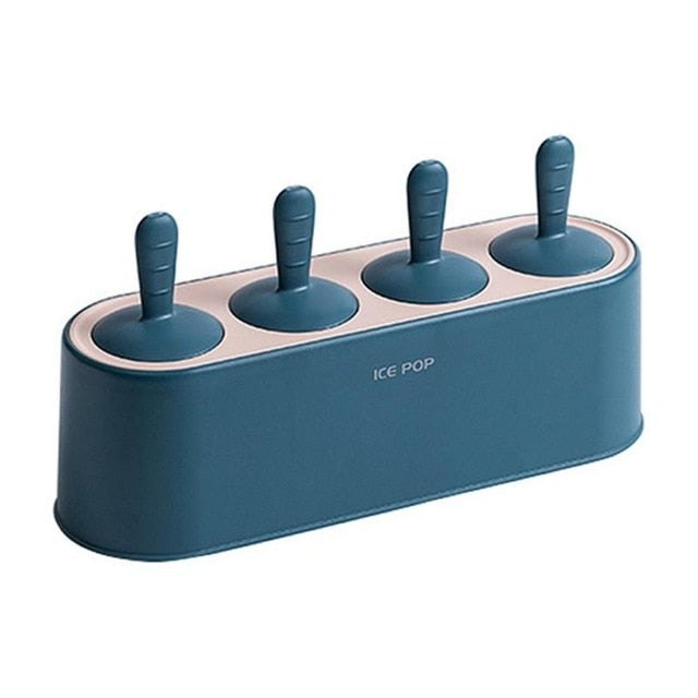 Ice Cream Mold Summer Homemade Ice Pop Making Box Ice Cream Tools