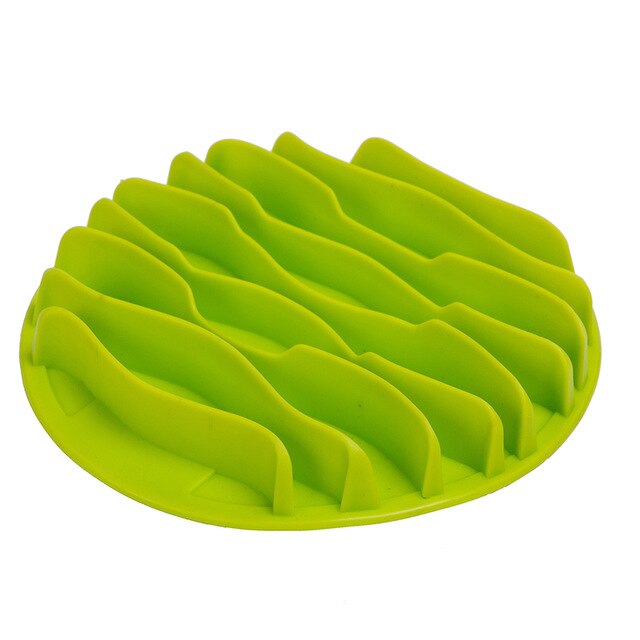Pet Dog Cat Food Slow Feeder Jungle Design Puppy Anti Slip Choke Proof Bowl Stop Maze Bowl Healthy Eating Feeding Bloat Supplies
