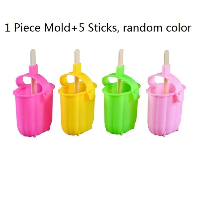Ice Cream Tray Popsicle Stick - Allforhome 8/4/1 Hole Silicone