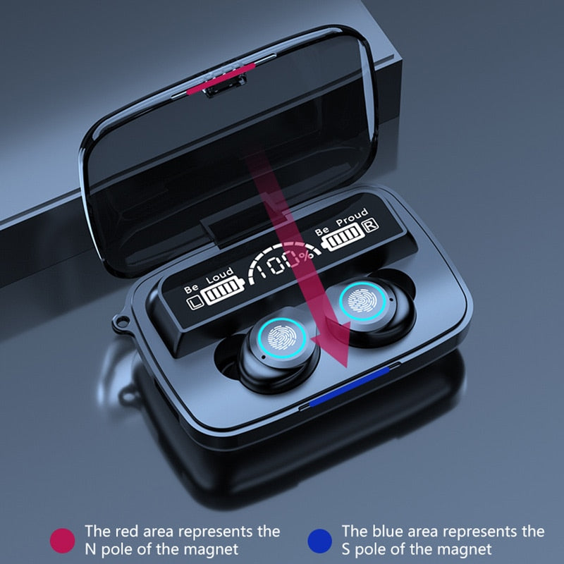 Wireless Bluetooth Earphones Earbuds TWS V5.1 Stereo M17