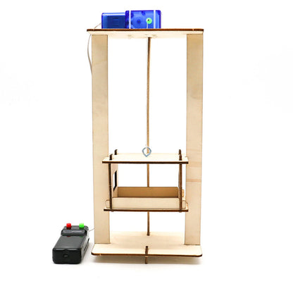 Electric Elevator Toys Children Kids Science Experiment Innovation Kits Teaching Learning Gadget Physical Discovery For Teenager
