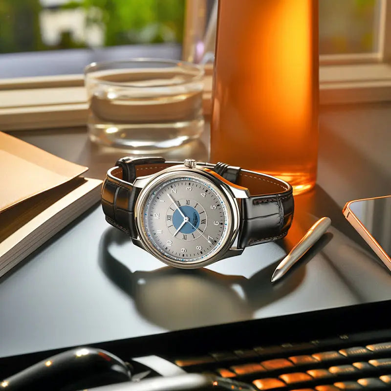 Top Brand Man Wristwatch Luxury Business Waterproof Men Watch For Men Quartz Clock Leather Men's Watches reloj Handsome New