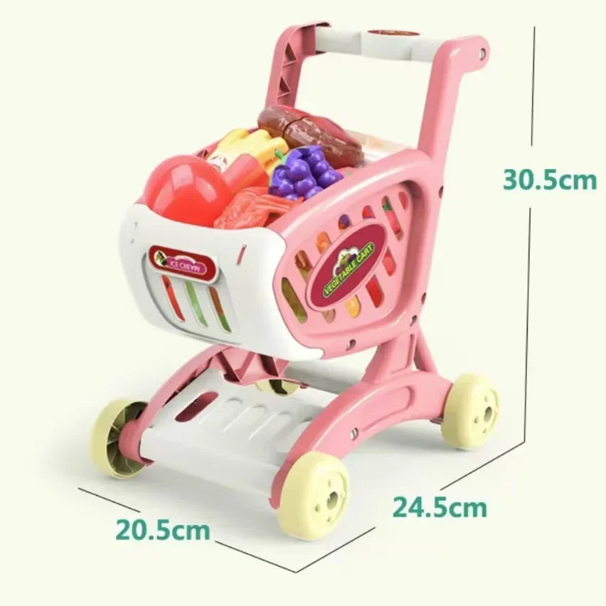 Children's toys, playing house, kitchen toys, boys' and girls' shopping toys, baby and toddler shopping toy sets