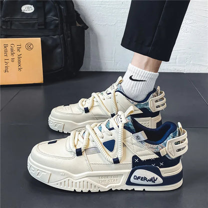 Shoes For Men Tennis Bread Hip-Hop Punk Skateboard Shoes Fashion Male Sneakers Couple Outdoor Sport Casual Shoes