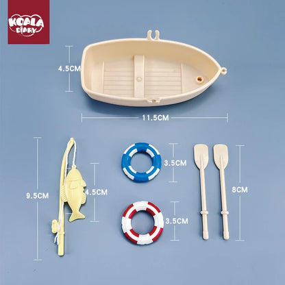 mini supermarket shopping games dollhouse furniture accessories Intellectual education toys for kid family interaction toys