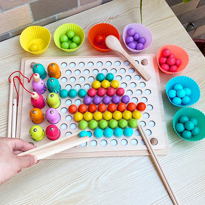 6 Pcs Electrical Tools Wooden Tweezers Toddler Children's Toys Small Tongs Playthings Kids Educational