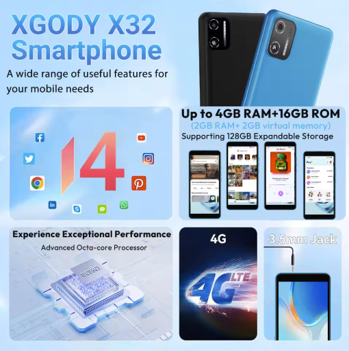 XGODY X32 Smartphone Android
