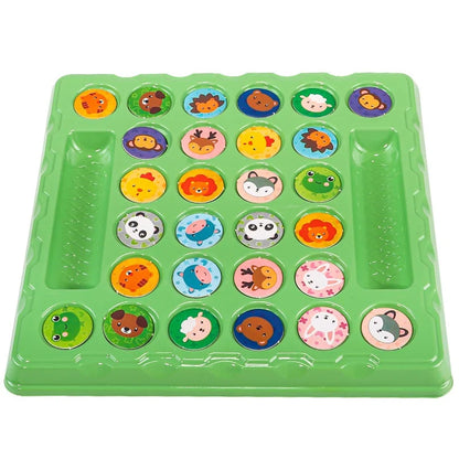 Toys Can Be Played with by Both Boys and Girls, Flip-Flop Chess Toy, Matching Pairs, Two-Player Battle, Animal Memory Explosion Interactive Game, Suitable for Christmas, Spring Festival, New Year's Day, Birthdays, Suitable fo