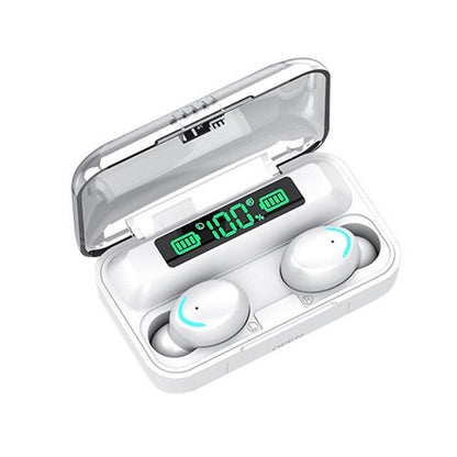 Touch Wireless Bluetooth Earphones Earbuds Power Display F9