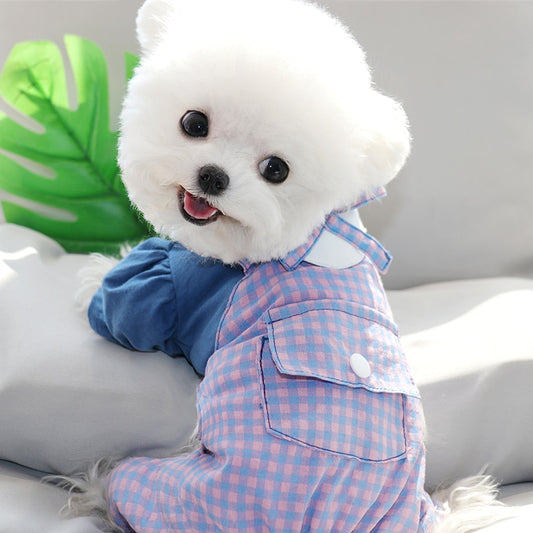 Summer Thin Dog 4 Legs Clothes Small Dog Bichon Yorkshire Schnauzer