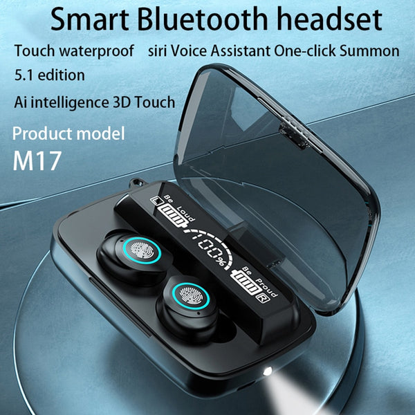 Wireless Bluetooth Earphones Earbuds TWS V5.1 Stereo M17