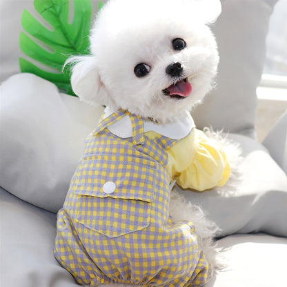 Summer Thin Dog 4 Legs Clothes Small Dog Bichon Yorkshire Schnauzer