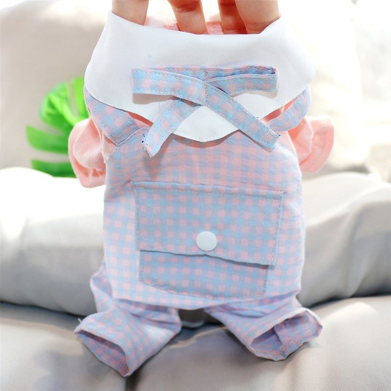 Summer Thin Dog 4 Legs Clothes Small Dog Bichon Yorkshire Schnauzer